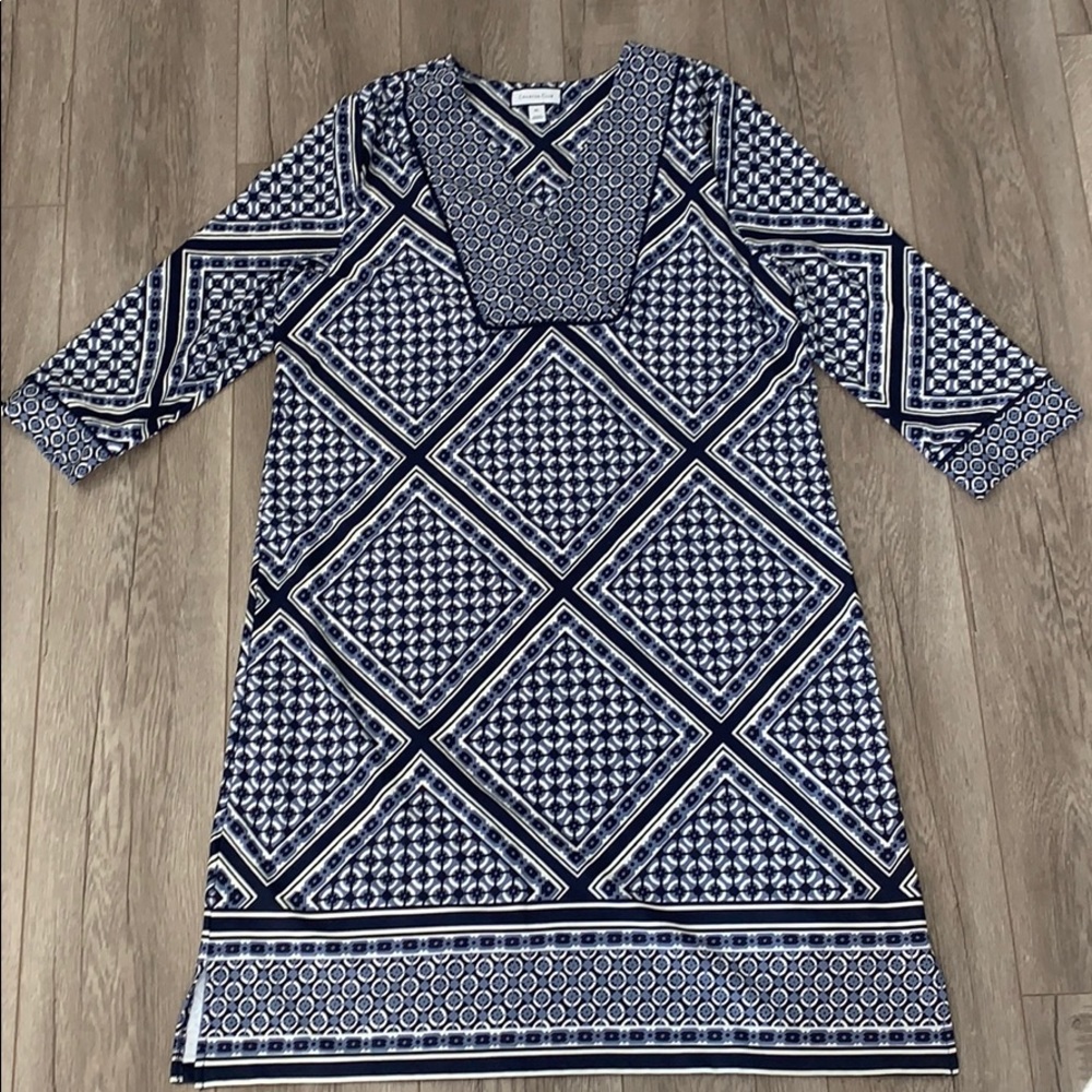 Charter Club stretch shift dress